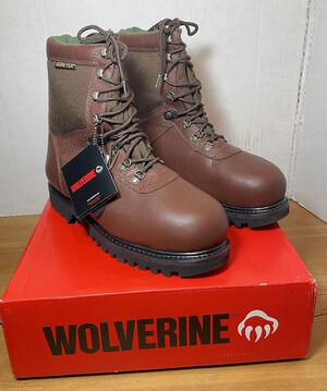 Wolverine Gore-Tex Steel Toe Insulated Work Boots Men's Size 7M- W03868 NEW